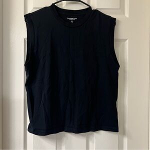 A&F Black Sleeveless Top